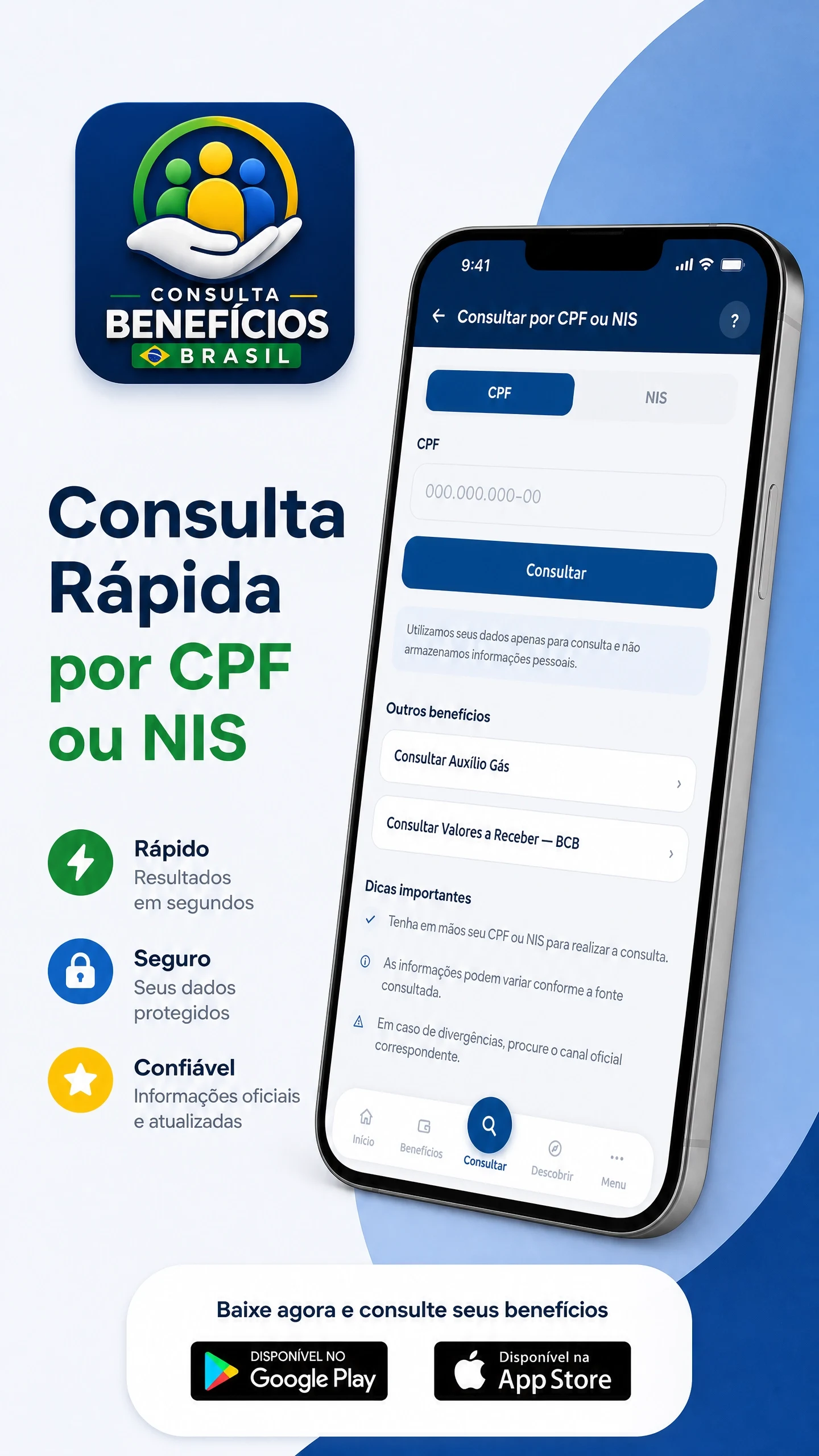 Consulta Benefícios Brasil screenshot